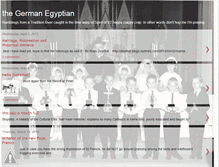 Tablet Screenshot of germanegyptian.blogspot.com
