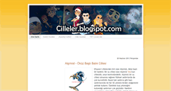 Desktop Screenshot of cilleler.blogspot.com