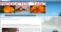 Desktop Screenshot of productostabo.blogspot.com