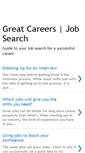 Mobile Screenshot of great-careers.blogspot.com