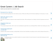 Tablet Screenshot of great-careers.blogspot.com