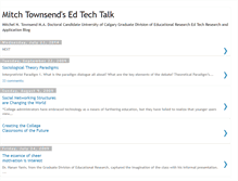 Tablet Screenshot of mtedtechtalk.blogspot.com