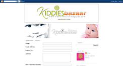 Desktop Screenshot of kiddiesbazaar.blogspot.com