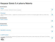 Tablet Screenshot of kanpazareskola6a.blogspot.com