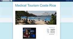 Desktop Screenshot of medicaltourism-costarica.blogspot.com