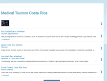 Tablet Screenshot of medicaltourism-costarica.blogspot.com