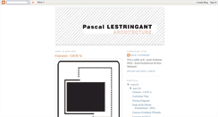 Desktop Screenshot of pascal-lestringant.blogspot.com