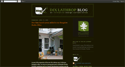 Desktop Screenshot of dixlathropblog.blogspot.com