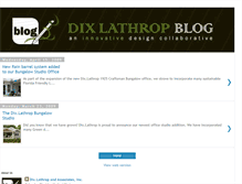 Tablet Screenshot of dixlathropblog.blogspot.com