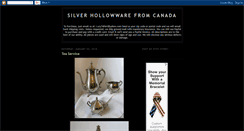 Desktop Screenshot of hollowware.blogspot.com