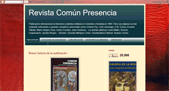 Desktop Screenshot of comunpresencia.blogspot.com