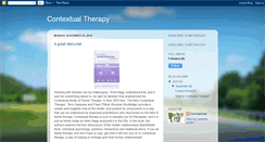 Desktop Screenshot of contextualtherapy.blogspot.com