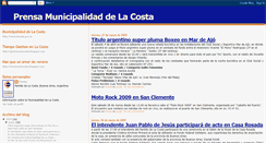 Desktop Screenshot of prensalacosta.blogspot.com