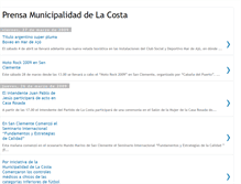 Tablet Screenshot of prensalacosta.blogspot.com