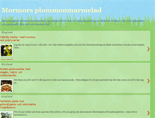 Tablet Screenshot of mormorsplommonmarmelad.blogspot.com