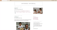 Desktop Screenshot of journallingthejourney.blogspot.com