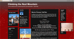 Desktop Screenshot of climbingthenextmountain.blogspot.com