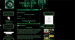 Desktop Screenshot of operacionlemur.blogspot.com