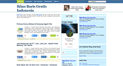 Desktop Screenshot of iklanbarisgratisindo.blogspot.com