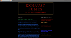 Desktop Screenshot of exhaustfume.blogspot.com