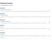 Tablet Screenshot of exhaustfume.blogspot.com