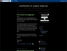 Tablet Screenshot of almosthomenm.blogspot.com