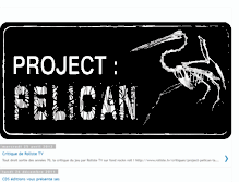 Tablet Screenshot of project-pelican.blogspot.com