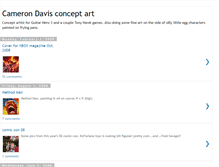Tablet Screenshot of cameron-davis.blogspot.com