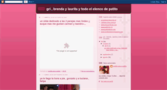 Desktop Screenshot of patitoeslomejorquehay.blogspot.com
