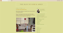 Desktop Screenshot of joshandabbey.blogspot.com