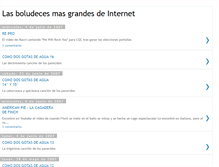 Tablet Screenshot of boludecesdeinternet.blogspot.com