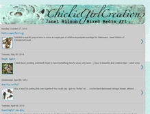 Tablet Screenshot of chickiegirlcreations.blogspot.com