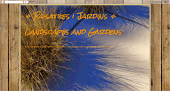 Desktop Screenshot of paisatges-jardins.blogspot.com