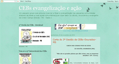 Desktop Screenshot of cebsevangelizacaoeacao.blogspot.com