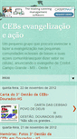 Mobile Screenshot of cebsevangelizacaoeacao.blogspot.com