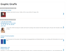 Tablet Screenshot of graphicgiraffe.blogspot.com