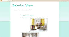 Desktop Screenshot of interior-view.blogspot.com