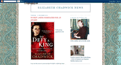 Desktop Screenshot of elizabethchadwicknews.blogspot.com