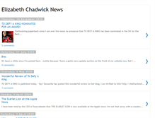 Tablet Screenshot of elizabethchadwicknews.blogspot.com