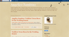 Desktop Screenshot of angelicobambino.blogspot.com