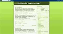 Desktop Screenshot of green-lightning.blogspot.com