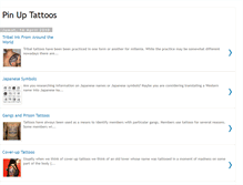 Tablet Screenshot of pinup-tattoos.blogspot.com
