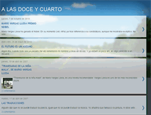 Tablet Screenshot of alasdoceycuarto.blogspot.com