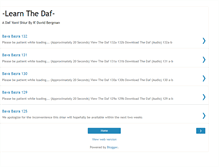 Tablet Screenshot of learnthedafbavabasra.blogspot.com
