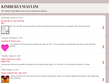 Tablet Screenshot of kimberlymaylim.blogspot.com