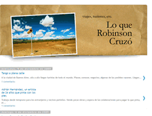 Tablet Screenshot of loquerobinsoncruzo.blogspot.com