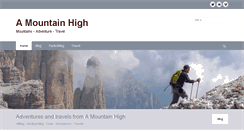 Desktop Screenshot of amountainhigh.blogspot.com