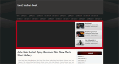 Desktop Screenshot of bestindianfeet.blogspot.com