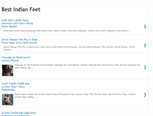 Tablet Screenshot of bestindianfeet.blogspot.com