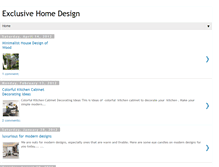 Tablet Screenshot of jazil-exclusivehomedesign.blogspot.com